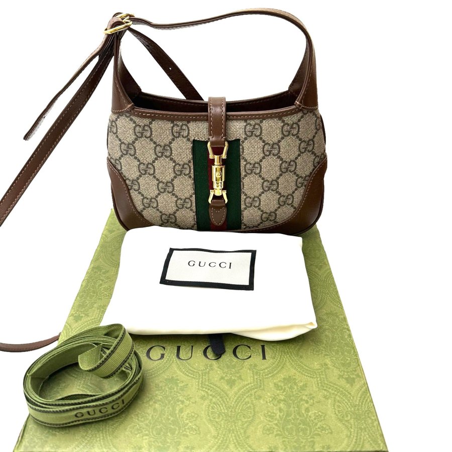 GUCCI JACKIE 1961 MINI 2 IN 1 HANDBAG AND CROSSBODY BAG