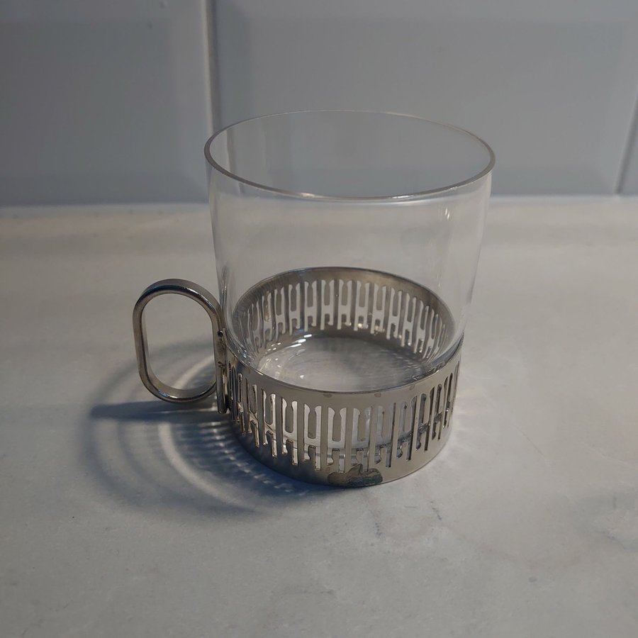 6 st IRISH COFFEE GLAS/ KAFFEGLAS - KJELL BLOMBERG Gullaskurf glasbruk