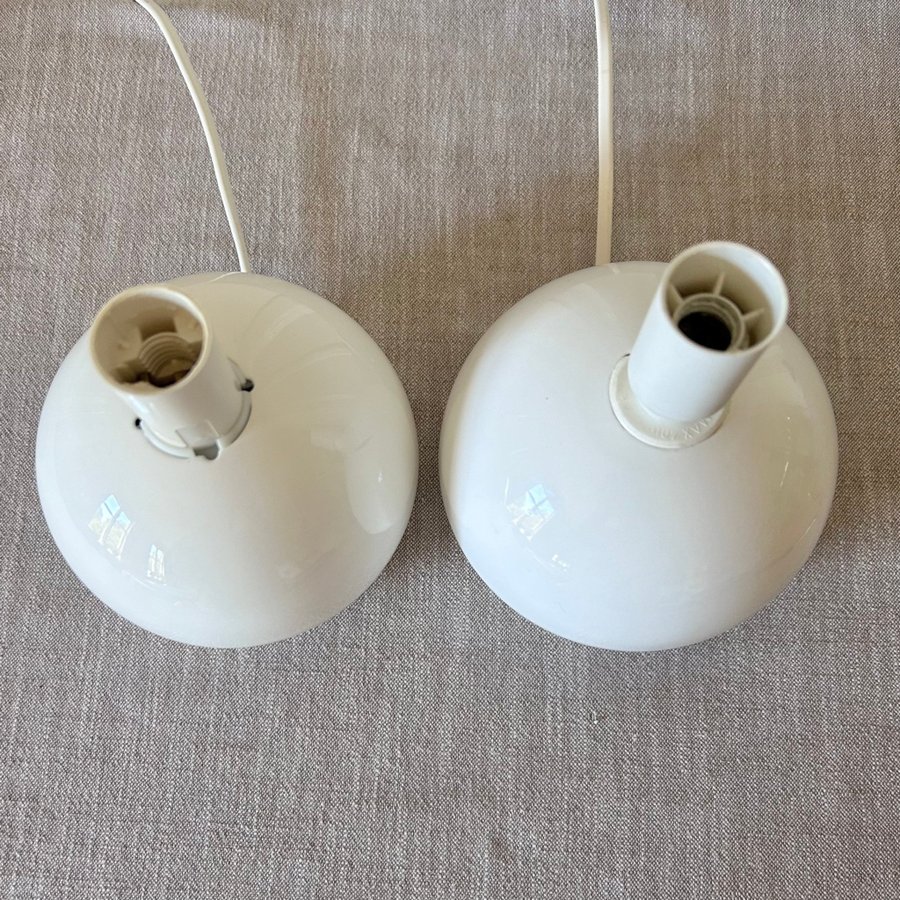 2st Klotlampor Artilux Ikea Vita Bordslampor Lampa 90-tal Retro Vintage