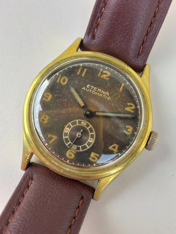 Eterna Automatic Bumper Vintage Wristwatch