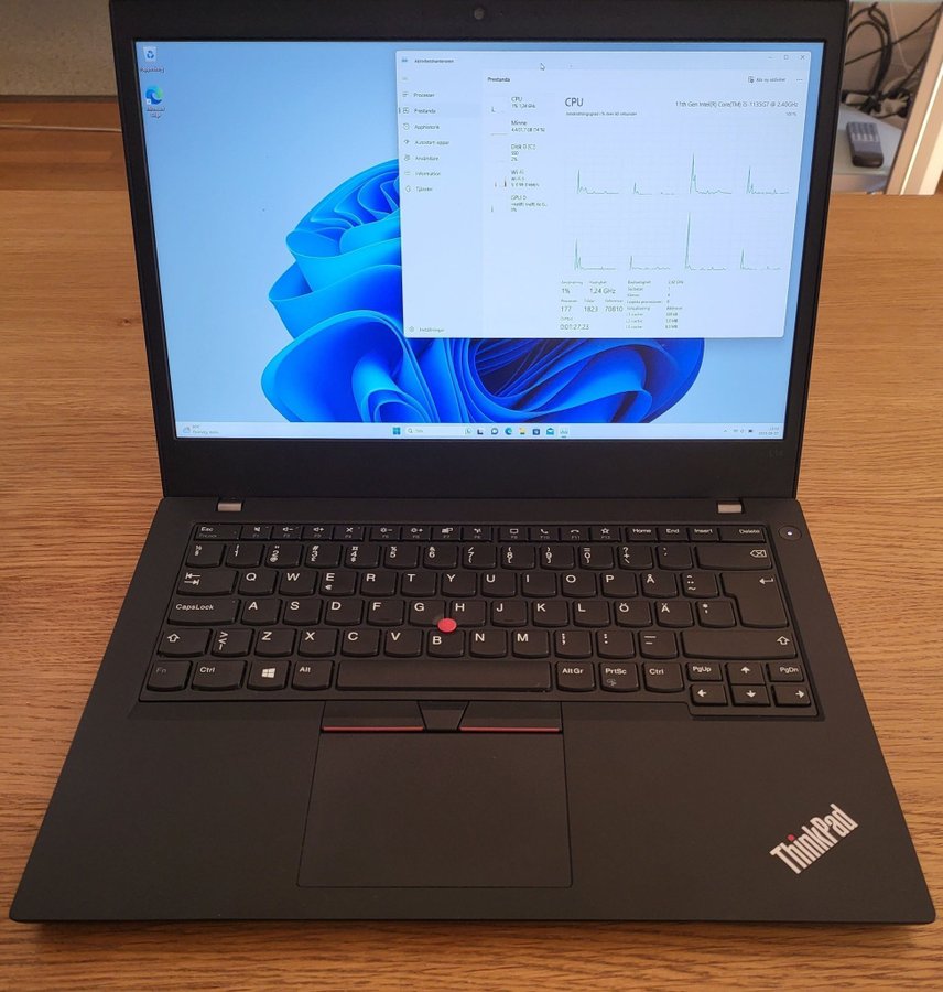 Lenovo Thinkpad L14 Gen2 LTE CAT16 4×4 MIMO Intel Gen11 RAM/NVME 32GB/1TB