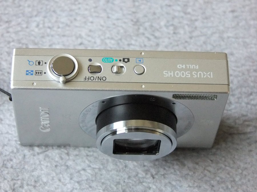 Canon IXUS 500 HS Full HD elegant digital kompaktkamera mycket fin