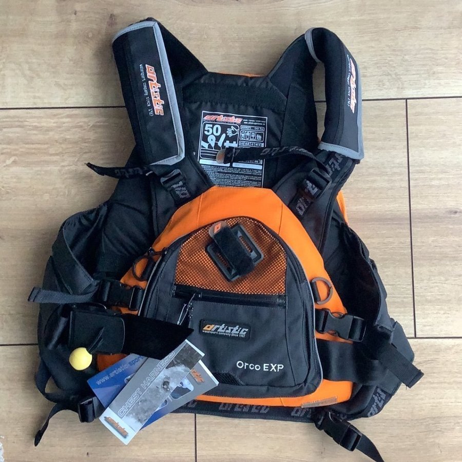 Flytväst / Buoyancy Aid - Artistic Orco Expedition - Orange - XS/S - Oanvänd