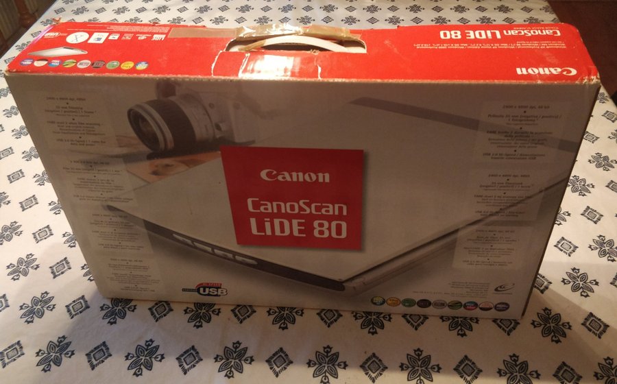 Canon scanner CanoScan Lide 80