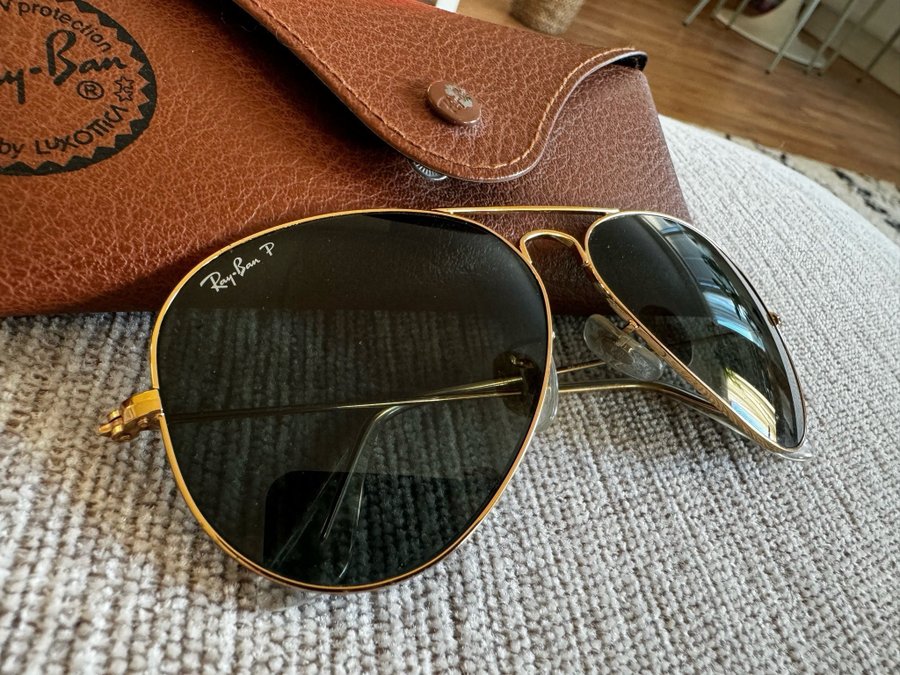 Ray Ban aviator large metal rb3025 - 001/58 polariserade