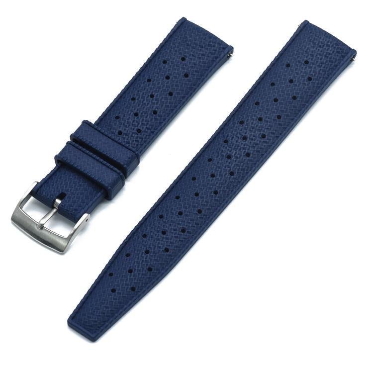 Klockband Tropic Quick 22mm - Blå