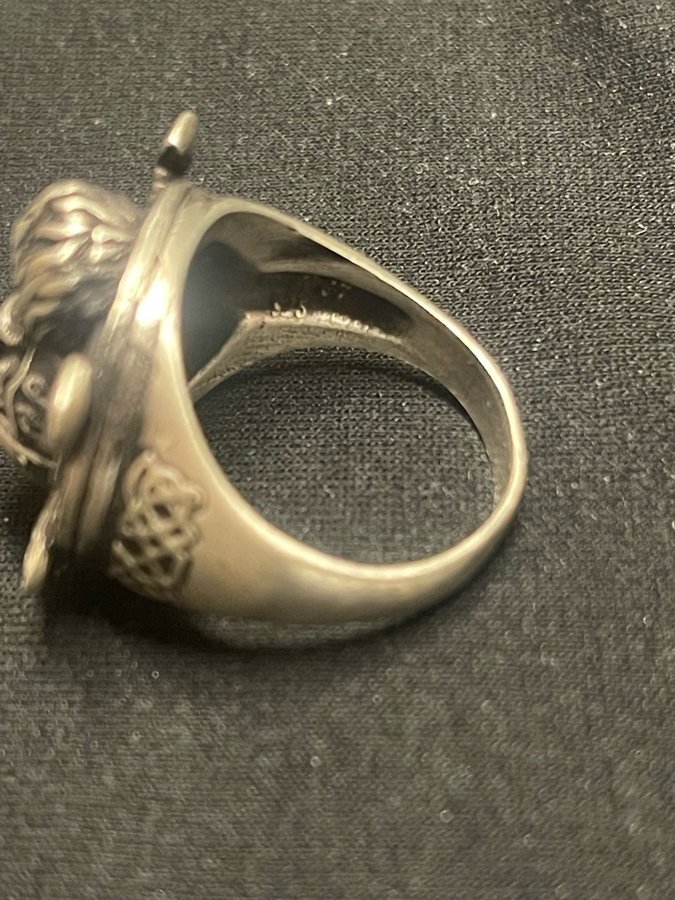Äkta silver ring