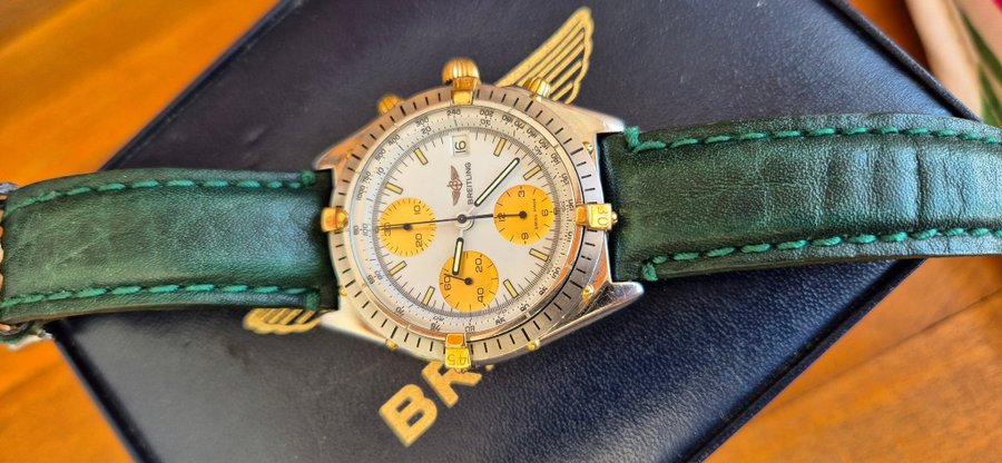 Breitling Chronomat Automatic Chronograph steelgold full set