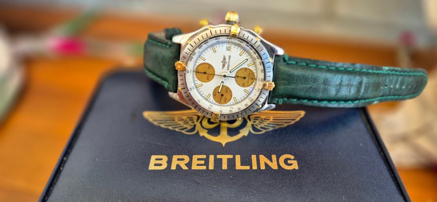 Breitling Chronomat Automatic Chronograph steelgold full set