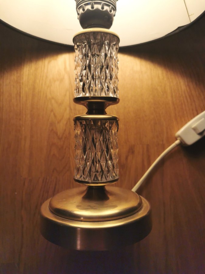 Tyringe konsthantverk~table lamp~1950/1960~