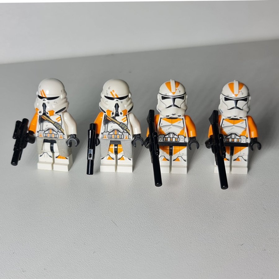 4 st LEGO Star Wars 212th Clone Troopers från 2014