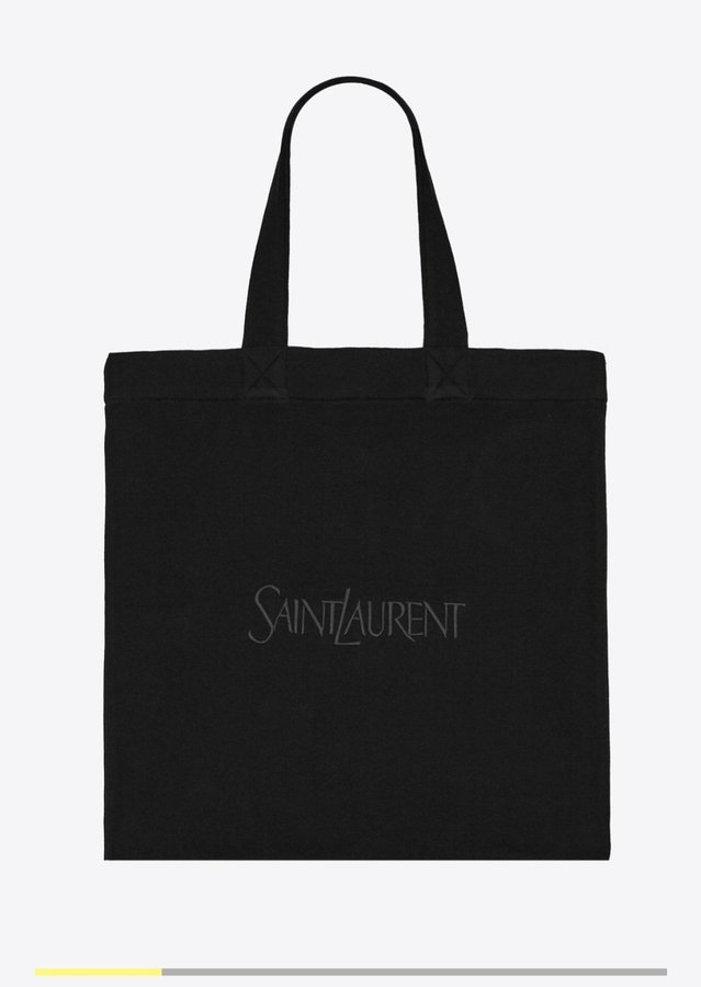 Saint laurent tygväska