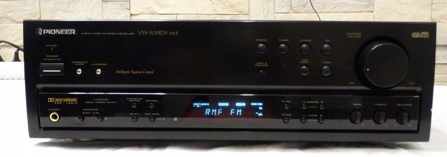 PIONEER VSX-505 RDS MK2 Audio Video Stereo Receiver AM/FM Made in Japan