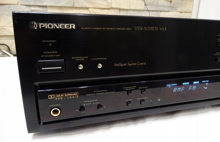 PIONEER VSX-505 RDS MK2 Audio Video Stereo Receiver AM/FM Made in Japan