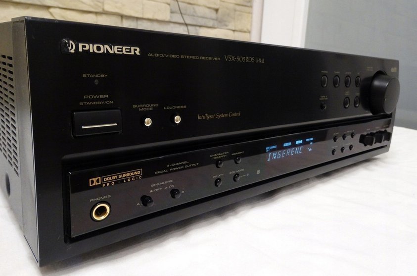 PIONEER VSX-505 RDS MK2 Audio Video Stereo Receiver AM/FM Made in Japan