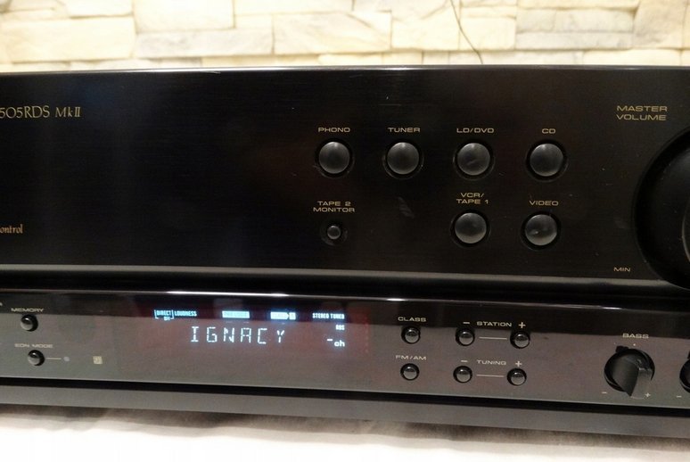 PIONEER VSX-505 RDS MK2 Audio Video Stereo Receiver AM/FM Made in Japan