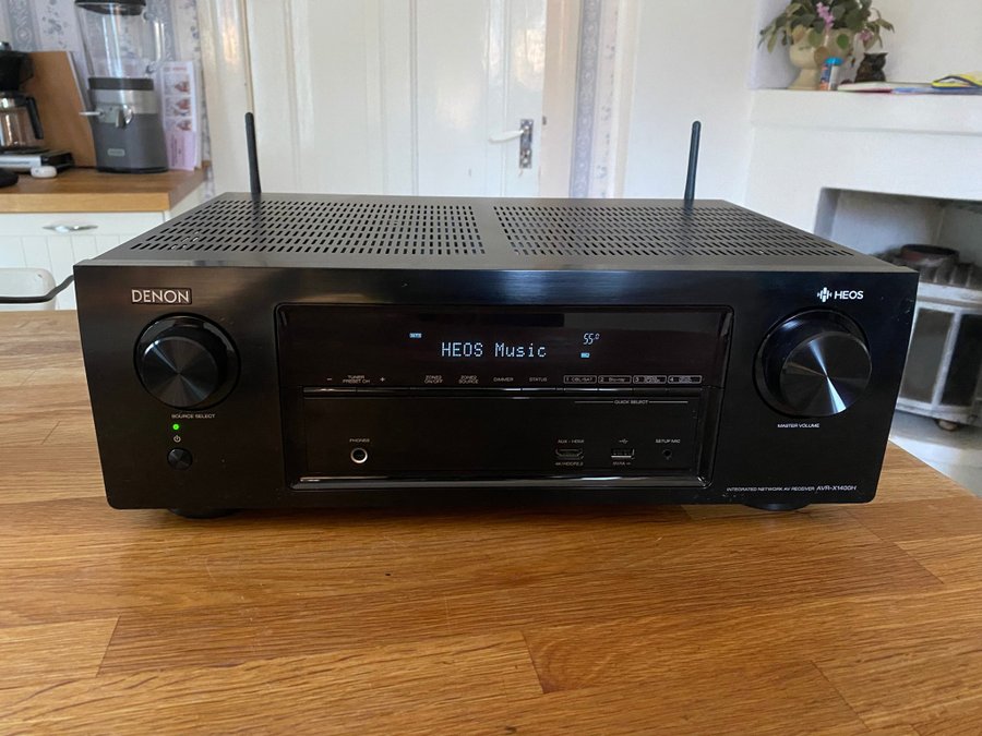 Denon AVR-X1400H -Atmos Dts:X 4K 72 A/V Receiver