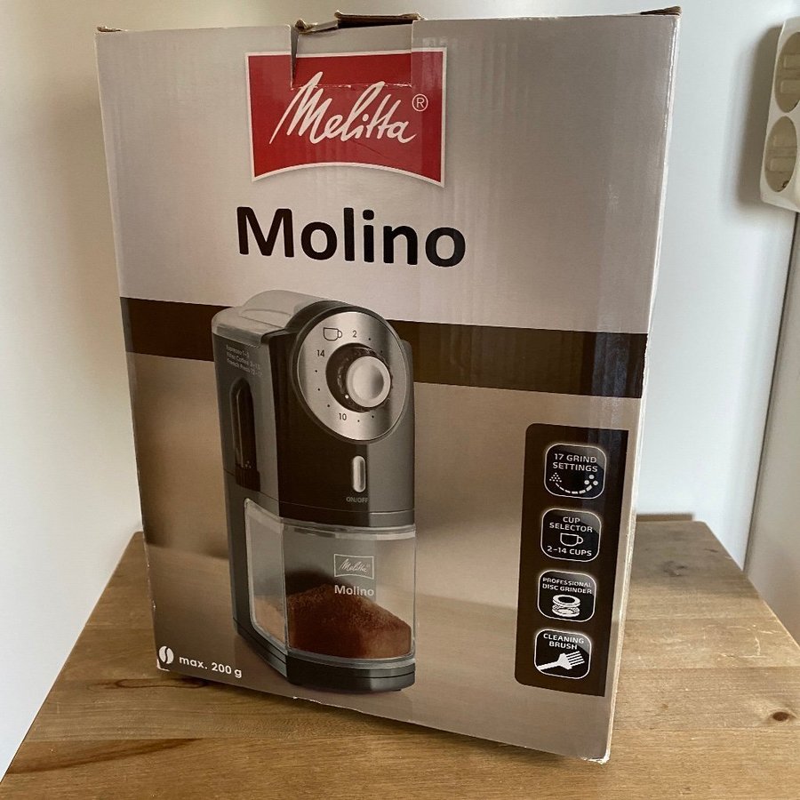 Melitta Molino Kaffekvarn 100W