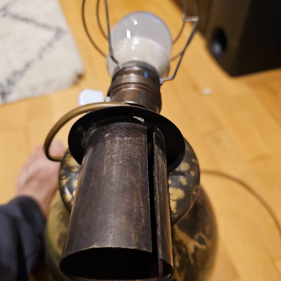 Herman A Kehler Keramisk bordslampa av Herman A Kähler