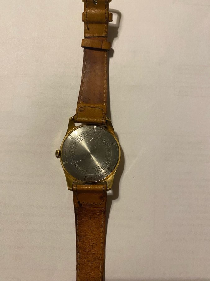 Gold Anker watch 1950's