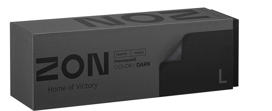 ZON - Home of Victory mousepad1(L) Black "Svart färg" NY! Oanvänd!