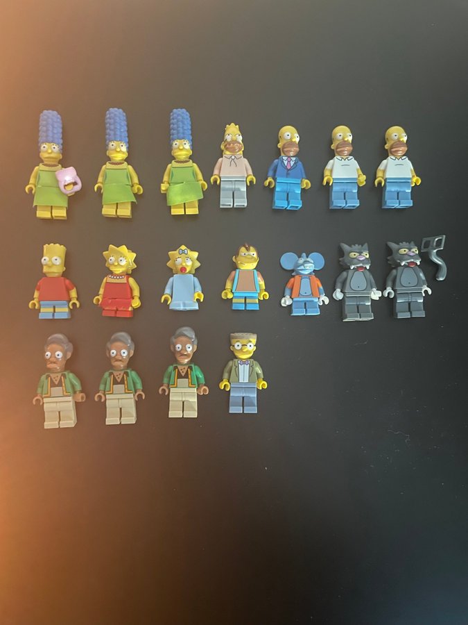 LEGO Simpsons Minifigurer