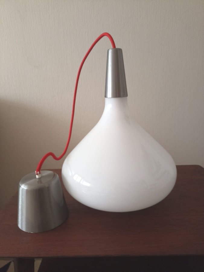 Sodak Lampa IKEA 90-tal i glas retro design