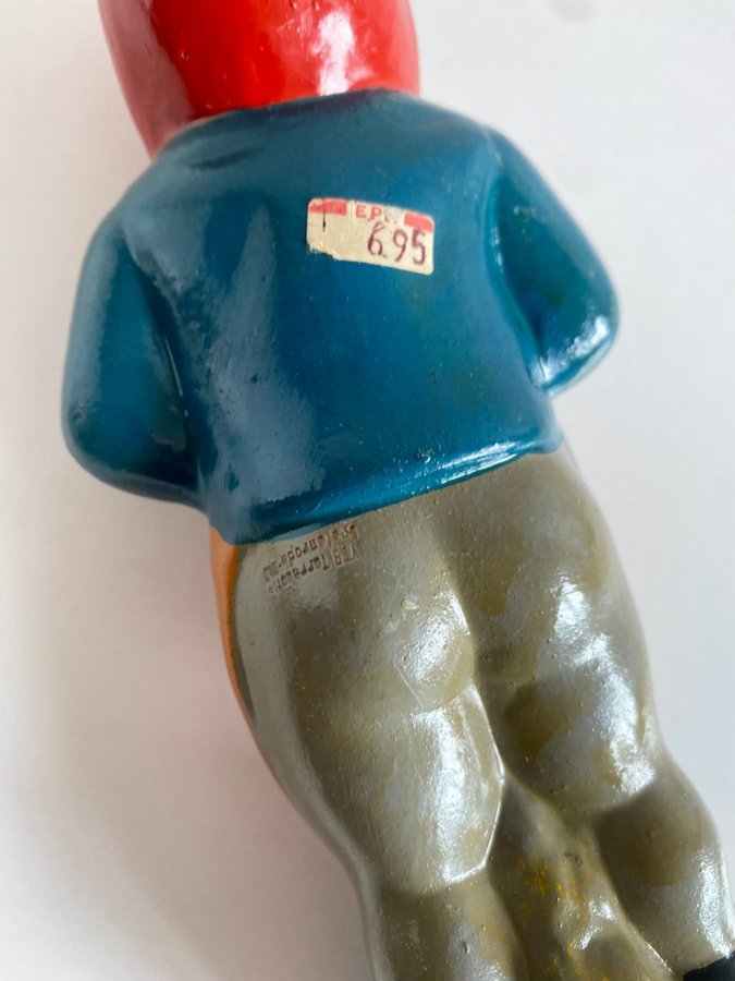 TOMTE figurin terrakotta Gräfenroda DDR vintage retro 1900-tal