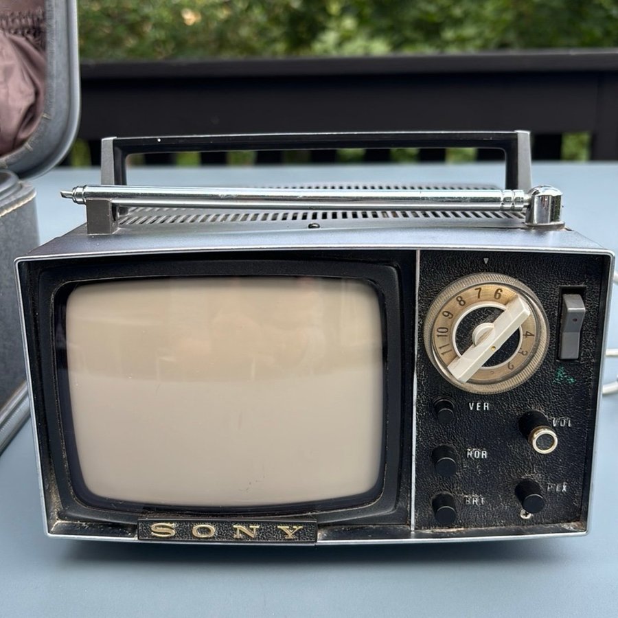 Sony micro-TV från 60-talet vintage