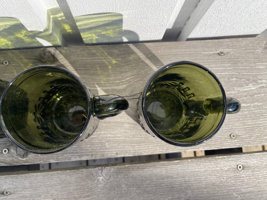 4 st sejdlar av Bengt Edenfalk för Skruf - retro glas - vintage inredning