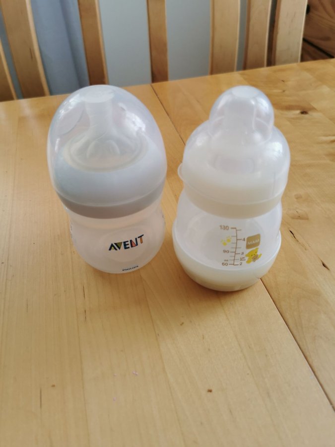 Bebis paket set nappflaskor klämmisar libero nytt