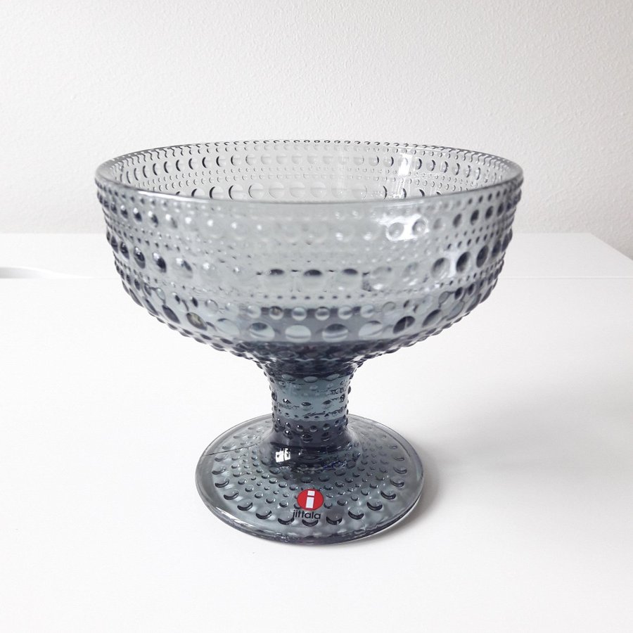 Iittala Kastehelmi skål på fot