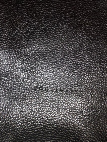 Coccinelle Black Medium Leather Side Zip Hobo Shoulder Bag