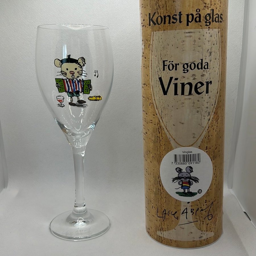Lasse Åberg - Konst på glas