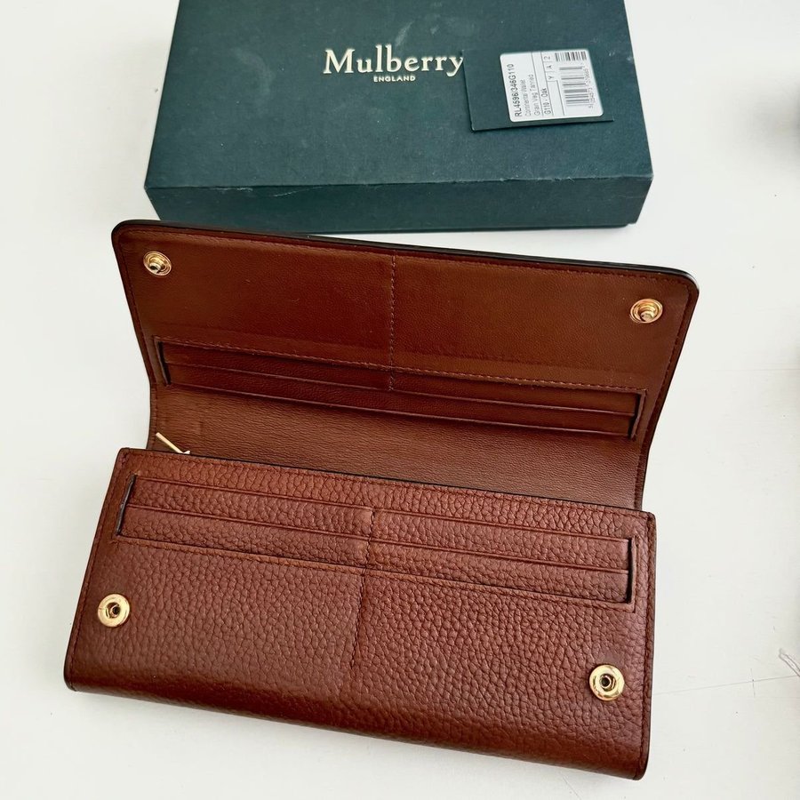 Continental Wallet Oak Small Classic Grain