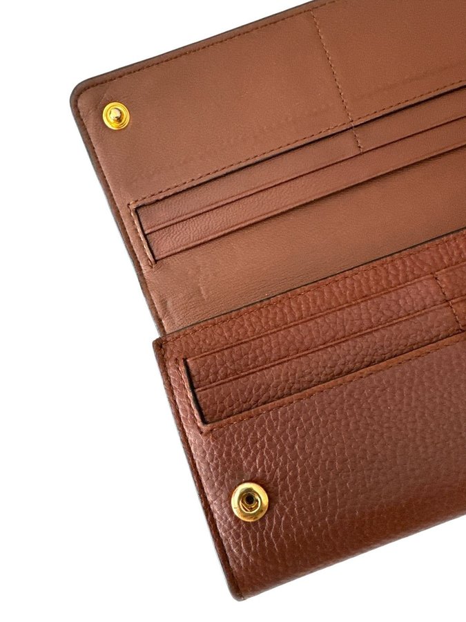 Continental Wallet Oak Small Classic Grain