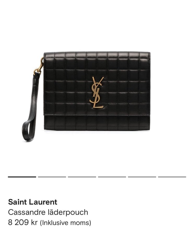 Saint Laurent Cassandre clutch