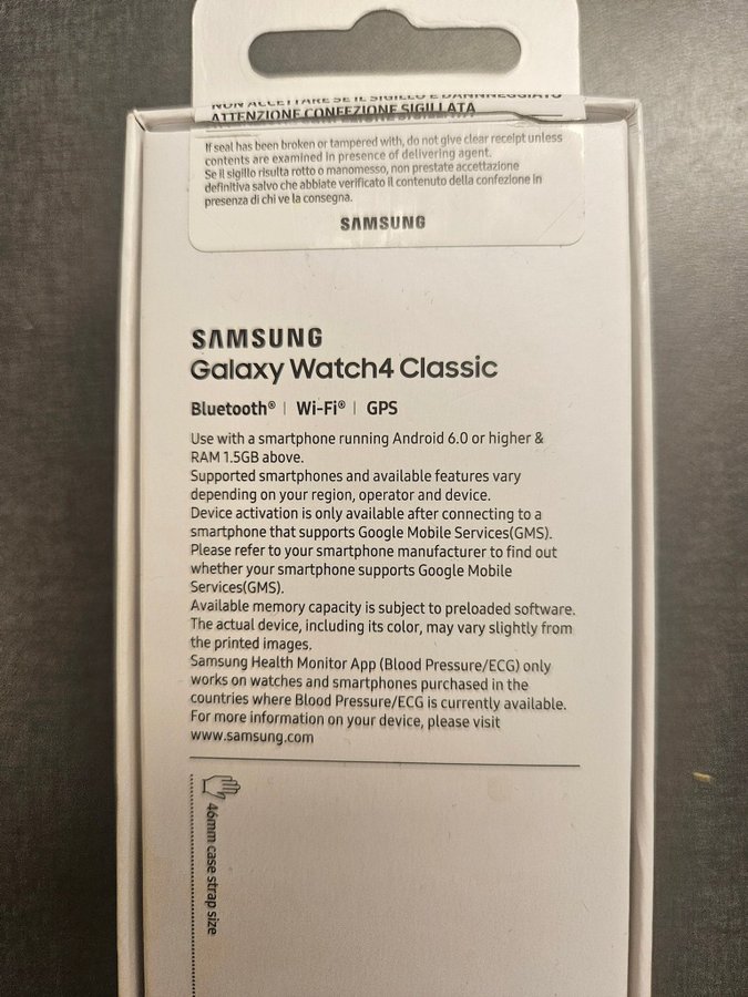 Samsung Galaxy Watch4 Classic Smartwatch 46mm