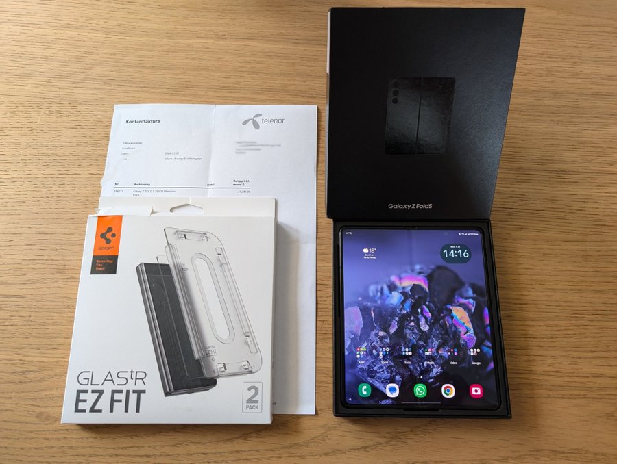 Samsung Galaxy Fold 5 256GB - Inkl kvitto