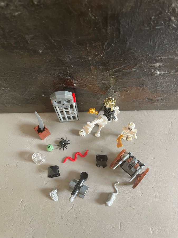 Lego Skelettkrigare och tillbehör Castle Kingdom