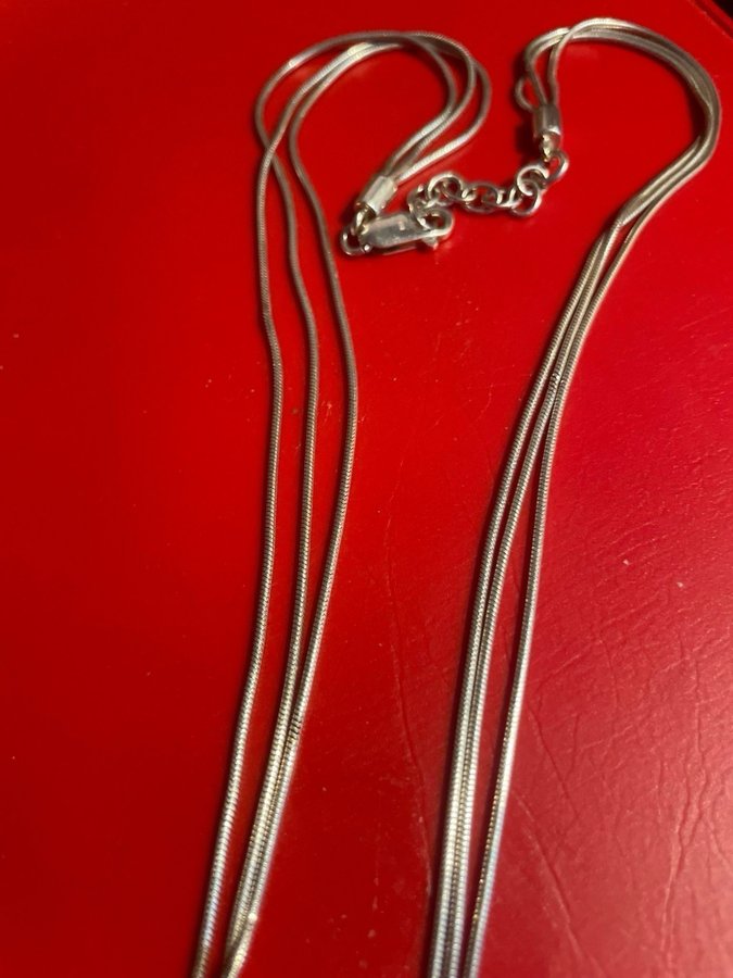 Halsband Sterling Silver- 45 cm kedja Vikt: 165 gram