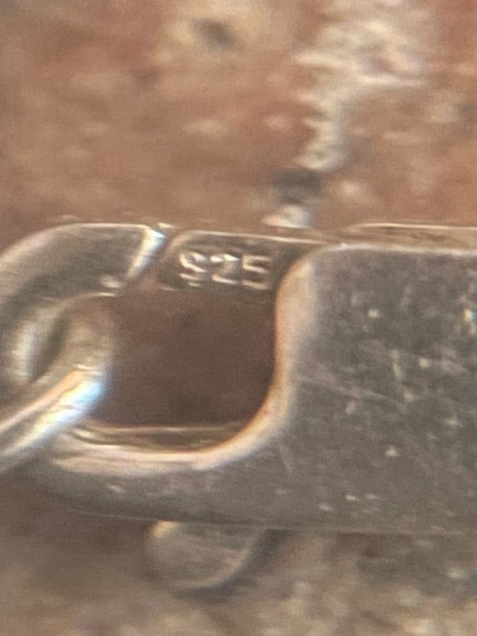 Halsband Sterling Silver- 45 cm kedja Vikt: 165 gram