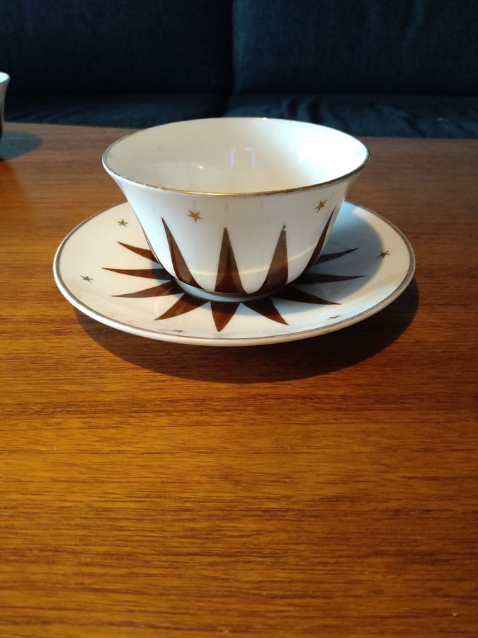 Te/kaffekoppar Wilhelm Kåge Gustavsberg Swedish design