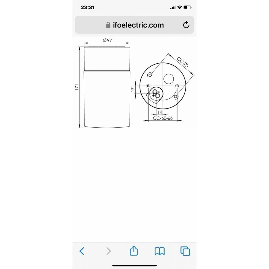 Lampa Opus 100/175 Ifö electric Led