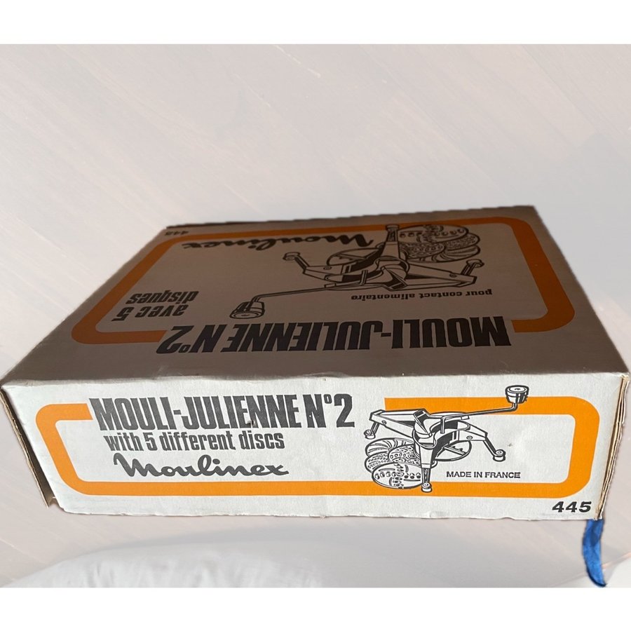 Mouli-Julienne N°2 med 5 skivor