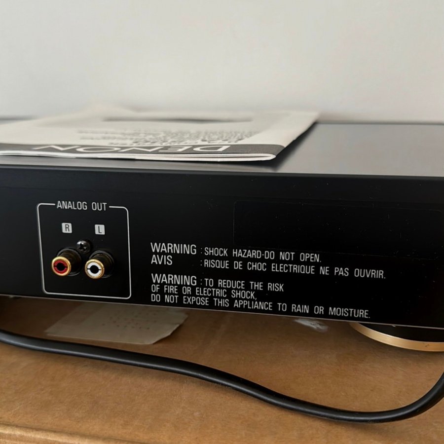 DENON DA-500 Digital to Analogue Converter