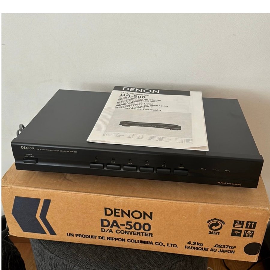 DENON DA-500 Digital to Analogue Converter