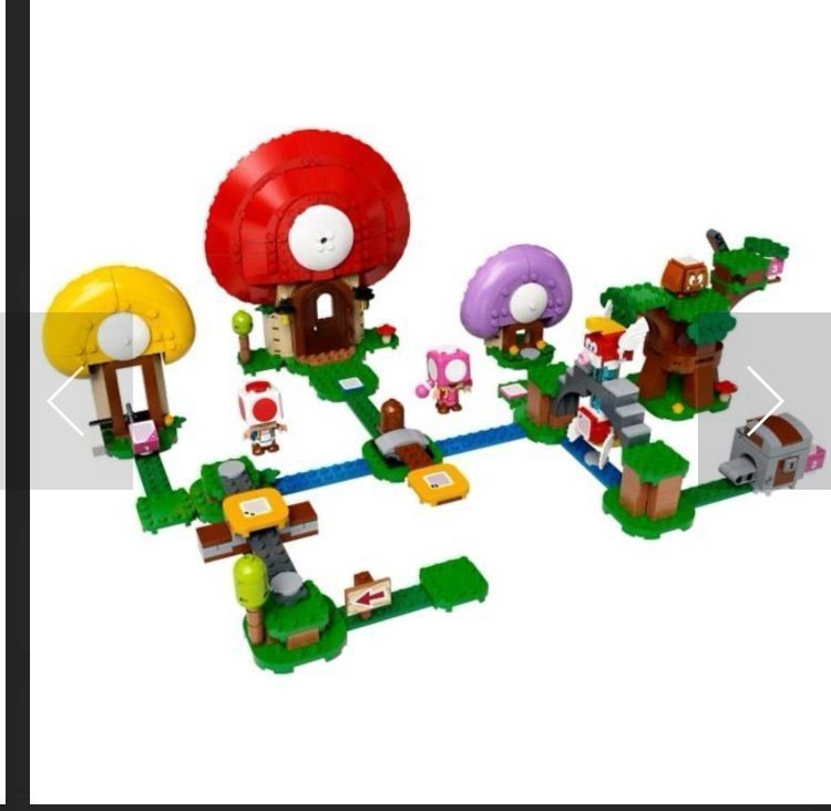 LEGO® Super Mario™ 71368 Toads skattjakt(71368)+SuperMario startbana (71360)