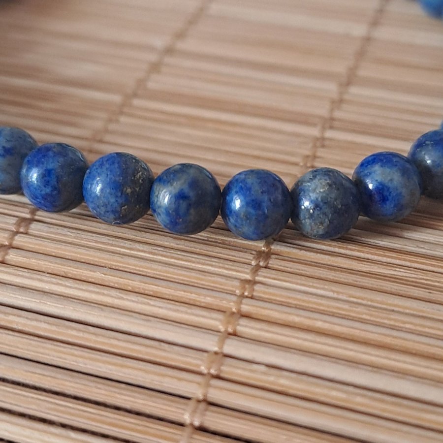 Lapis Lazuli armband 6 mm pärlor