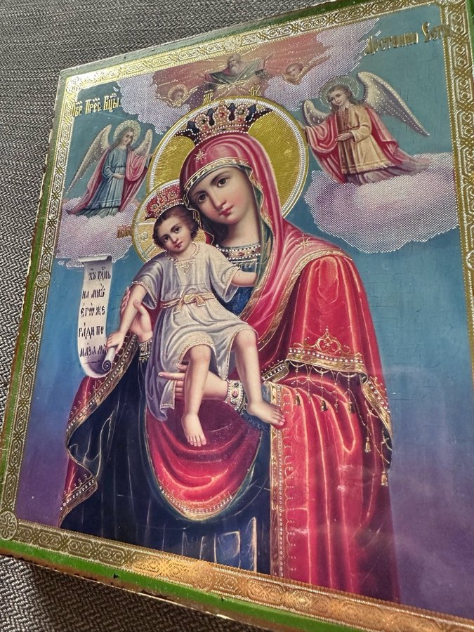 Ortodox ikon mother of god